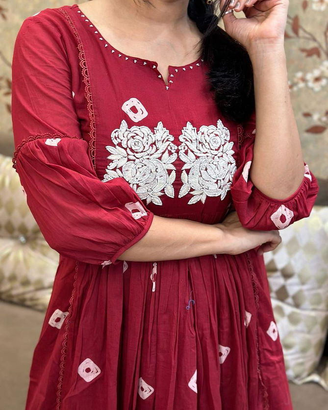 Vt Designer Printed Cotton Kurti With Bottom Wholesale Market In Surat
